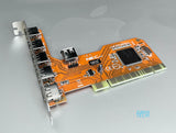 6 Port USB 2.0 Hi-Speed PCI Adapter Card