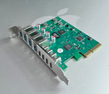 8 Port SuperSpeed Plus USB 3.2 Gen.2 PCI-Express Adapter (Type A + C Port)