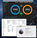 Quad M.2 SSD RAID Controller PCIe 3.0 x16 Card AHCI/NVMe PLX8747 Chipset