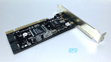 2 Port SATA PCI Controller Adapter Card (Support OS 9)