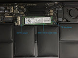 Samsung SM951 AHCI M.2 PCIe SSD 512Gb MZHPV512HDGL For Apple MacBook Pro Retina & MacBook Air