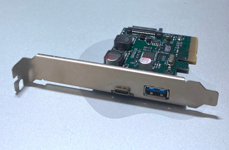 2 Port SuperSpeed Plus USB 3.2 Gen.2 PCI-Express Adapter (Type A + C P ...