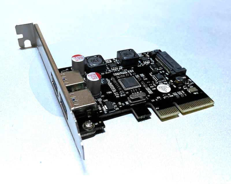 2 Port SuperSpeed Plus USB 3.2 Gen 2 PCI-Express Adapter (Type-A Port ...