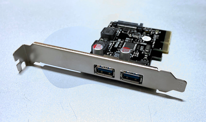 2 Port SuperSpeed Plus USB 3.2 Gen 2 PCI-Express Adapter (Type-A Port ...